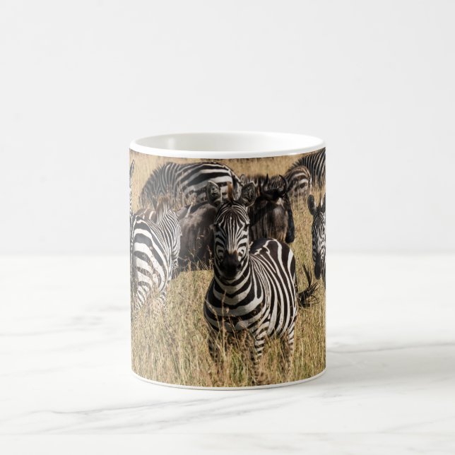 Grant's Zebra-Kaffee-Tasse Kaffeetasse (Mittel)