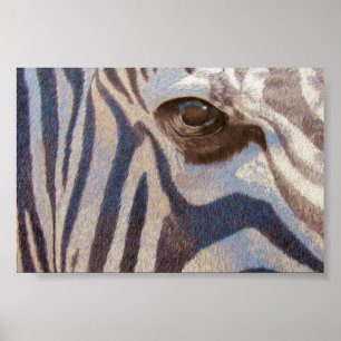 Grant's Zebra Poster