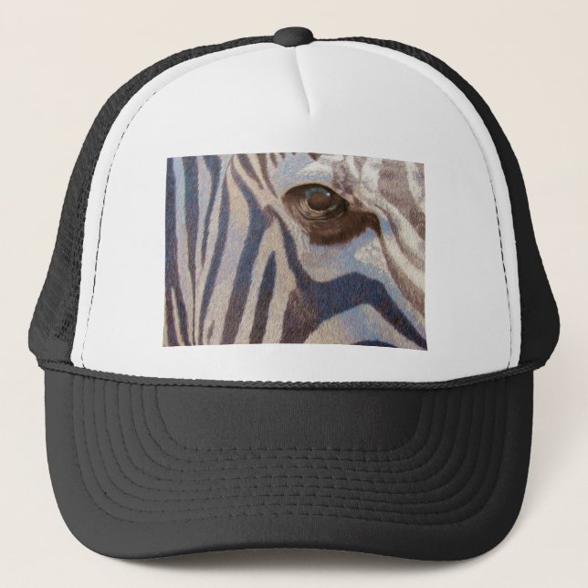 Grant's Zebra Truckerkappe (Vorderseite)