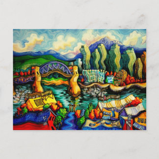 Granville Island Postkarte