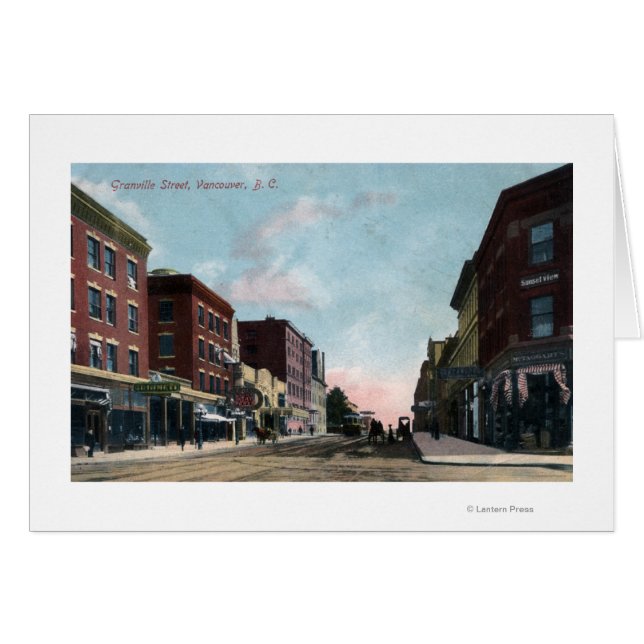 Granville Street View (Vorderseite (Horizontal))