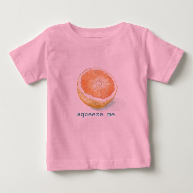 Grapefruit Baby T-shirt (Vorderseite)