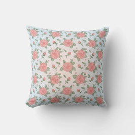 Grapefruit-Blüten-Camellia-Wurfkissen Kissen