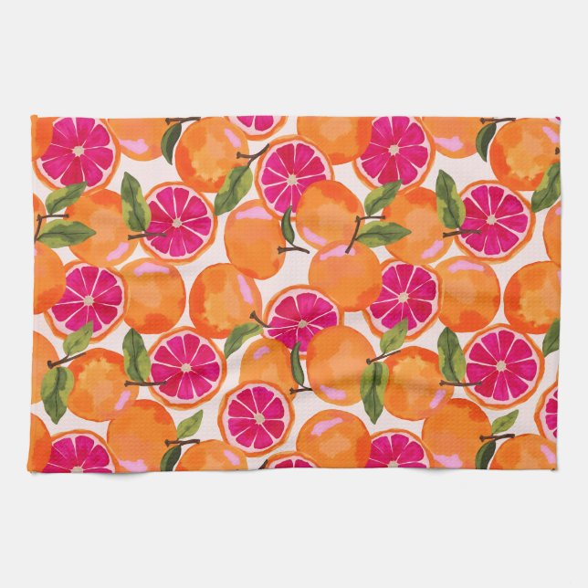 Grapefruit Geschirrtuch (Horizontal)