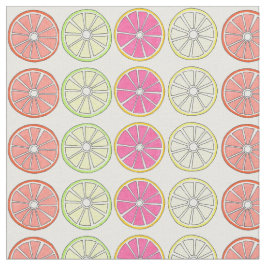 Grapefruit Lemon Limon Orange Citrus Fruchtscheibe Stoff