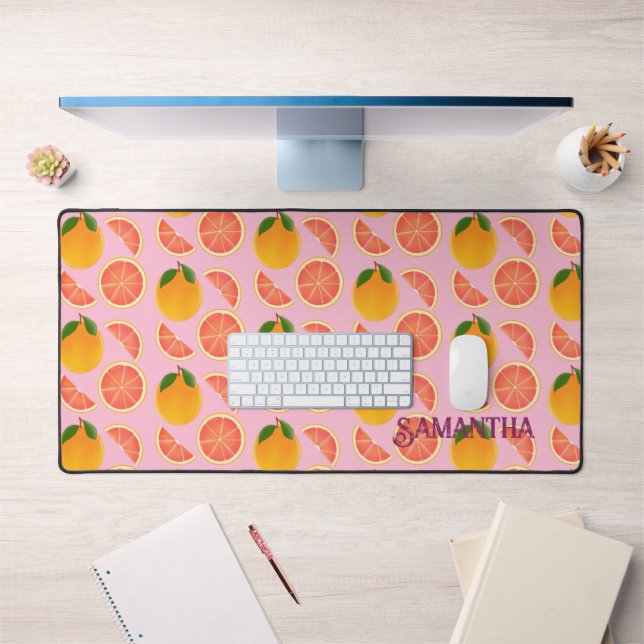Grapefruit Schreibtischunterlage (Büro 1)