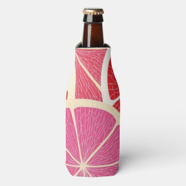 Grapefruit Vintag Flaschenkühler (Flaschenvorderseite)