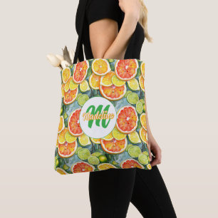 Grapefruit, Zitronen, Limonen und Orangen Citrus Tasche