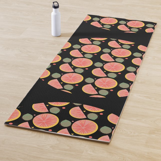 Grapefruitgarten Grünpflanzen Frucht Zitrus Orange Yogamatte (Beispiel)