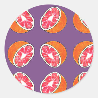 Grapefruits Pattern Stickers