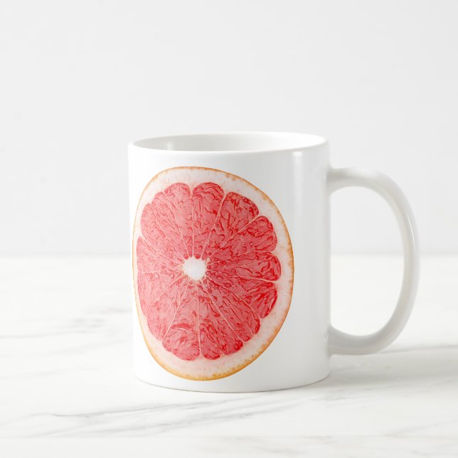 Grapefruitscheibe Kaffeetasse (Rechts)