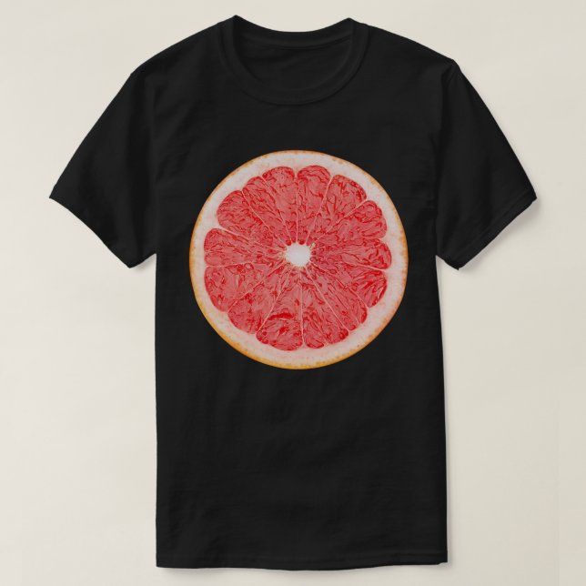 Grapefruitscheibe T-Shirt (Design vorne)