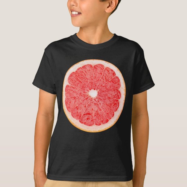 Grapefruitscheibe T-Shirt (Vorderseite)