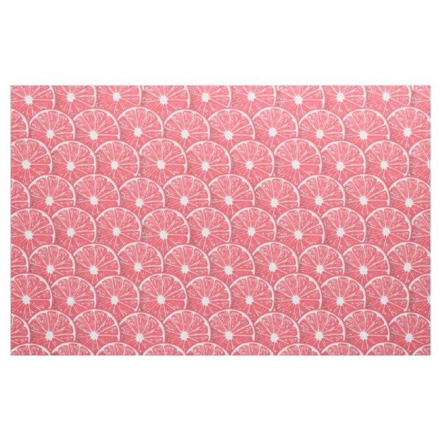 Grapefruitscheiben Stoff (Fat Quarter (45,7 x 55,9 cm))