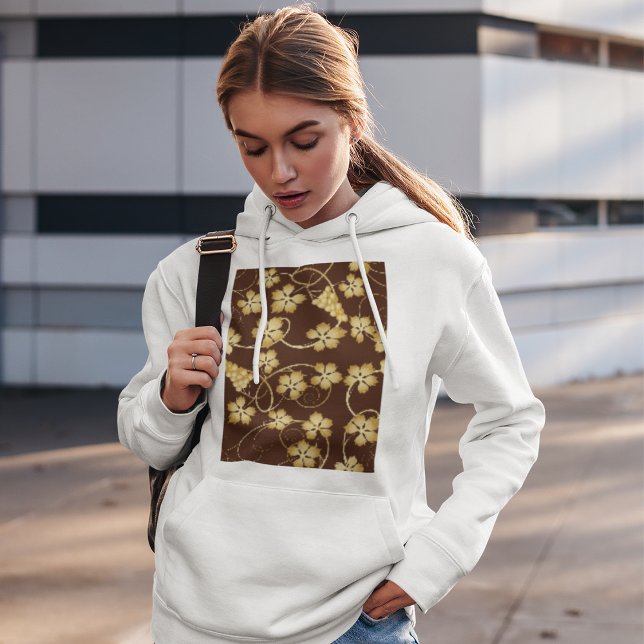 Grapevine Background Womens Hoodie (Von Creator hochgeladen)
