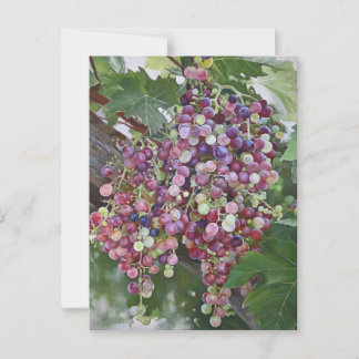 Grapevine Glorie — Hyperrealistische Weinbaukunst  Postkarte
