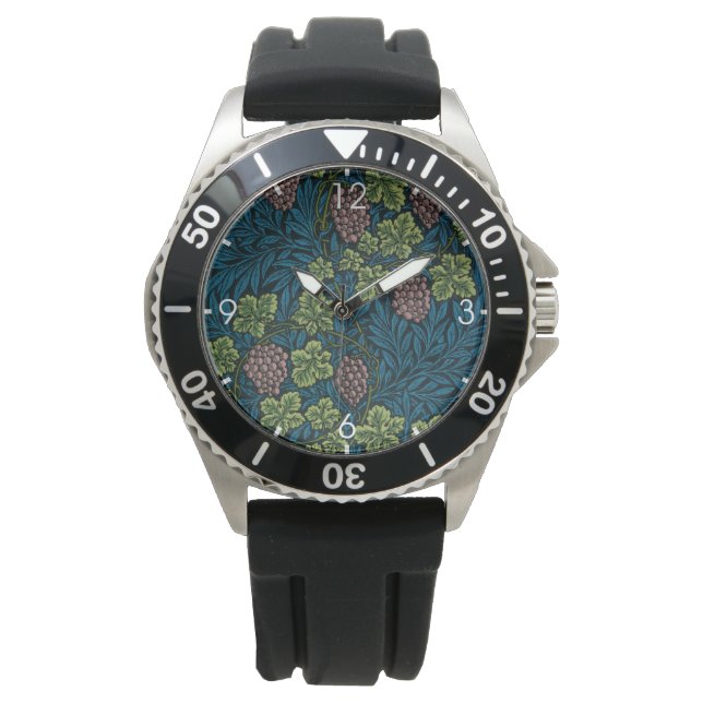 Grapevine (von William Morris) Armbanduhr (Vorderseite)