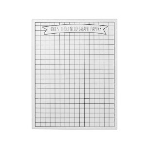 Graph Paper Notizblock