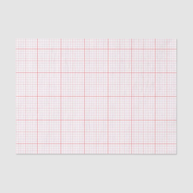 Graph Paper Tissue Paper Seidenpapier (Vorderseite)