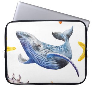 Graph Whale Laptopschutzhülle