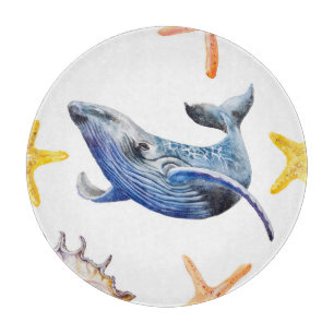 Graph Whale Schneidebrett