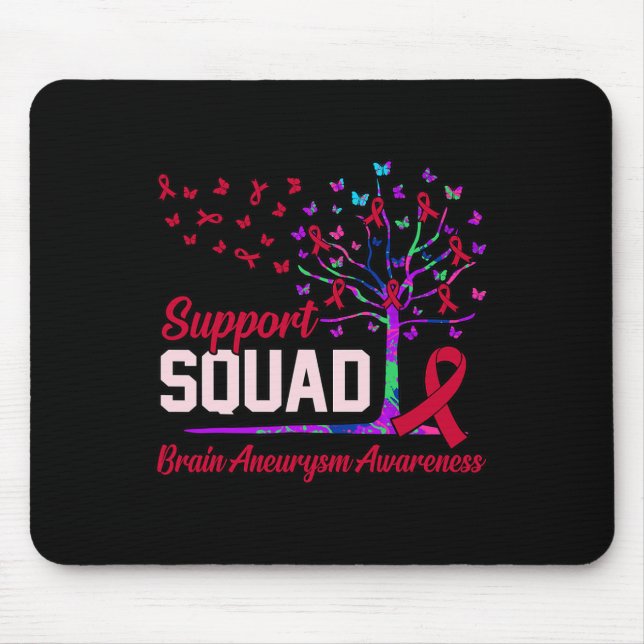 Graph zur monatlichen Unterstützung des Squad Brai Mousepad (Vorne)