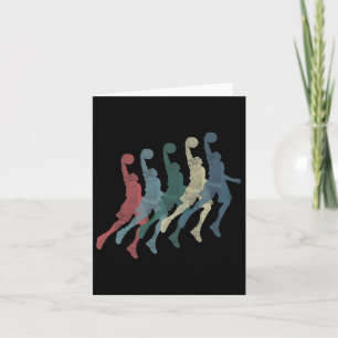 Graphic 365 Bysketbyll Sport Vintage Retro Geschen Karte