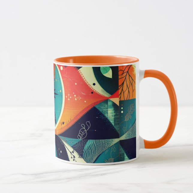 Graphic Abstraction Tasse (Rechts)