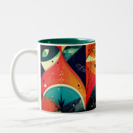 Graphic Abstraction Tasse