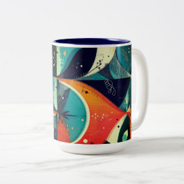Graphic Abstraction Tasse