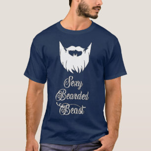 Graphic Beard Bearded Funny Mustache Hipster Sir G T-Shirt