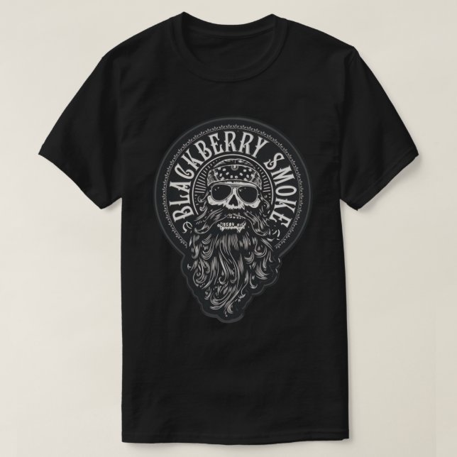 Graphic BlackBerry Smoke Birthday Geschenke Classi T-Shirt (Design vorne)