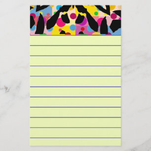 Graphic Blume Stationery Briefpapier