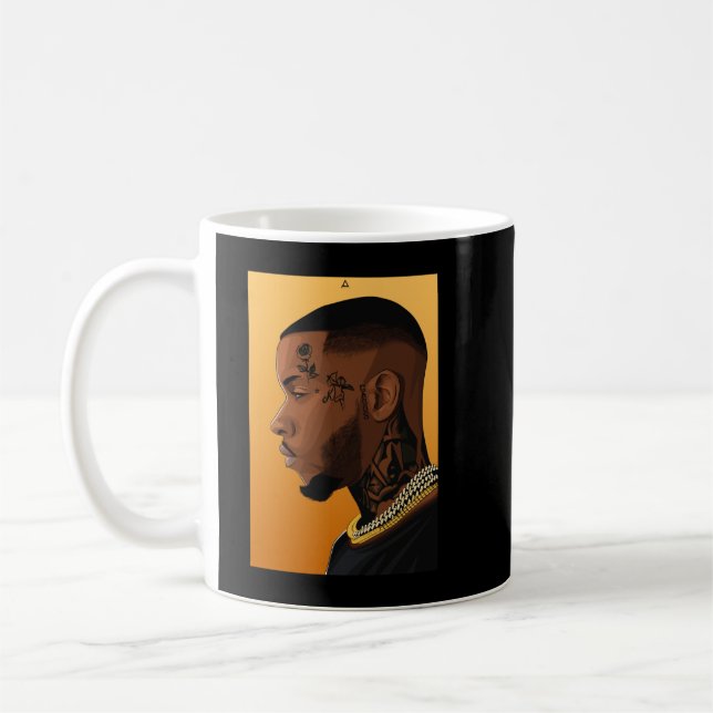 Graphic Day Gift Tory Lanez Kaffeetasse (Links)