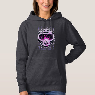 Graphic Dirt Bike Helmet Hoodie