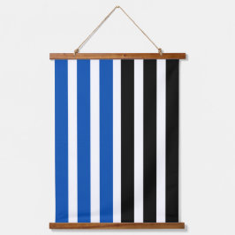 Graphic Form Artwork Wandteppich Mit Holzrahmen