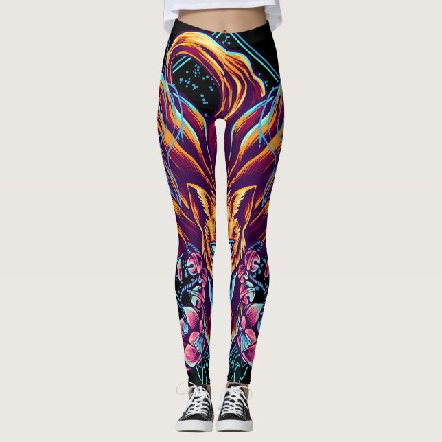 Graphic Fusion Leggings (Vorderseite)