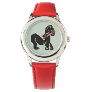 Graphic - GORILLA - Primat - Ape - Afrika - Armbanduhr