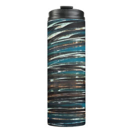 Graphic Grunge Wave Thermosbecher