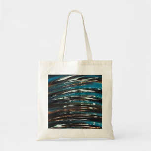 Graphic Grunge Wave Tragetasche