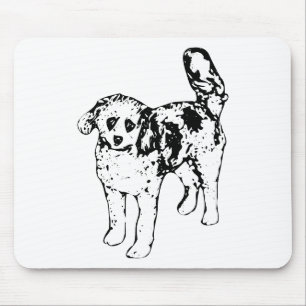 Graphic Ink Dog bringt festliche Büro-Wärme Mousepad