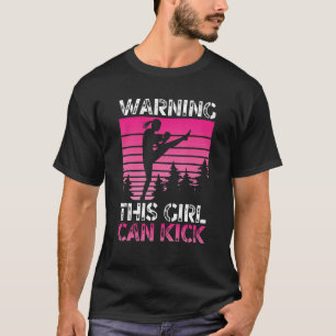 Graphic Jiu Jitsu Bekleidung Warnung Dieses Mädche T-Shirt