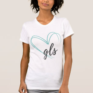 Graphic Love Shop Markenartikel GLS Herz T-Shirt