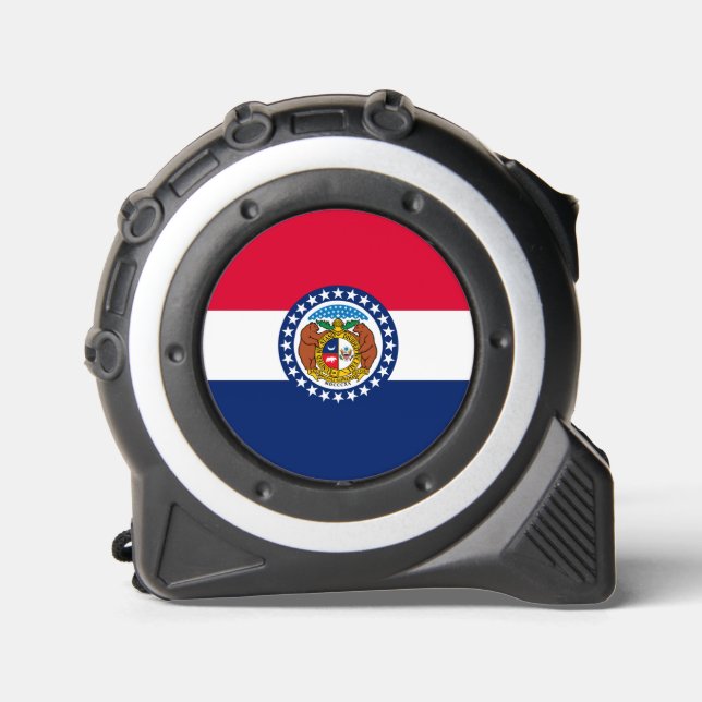 Graphic of a Dynamic Missouri State Flag Maßband (Vorderseite)