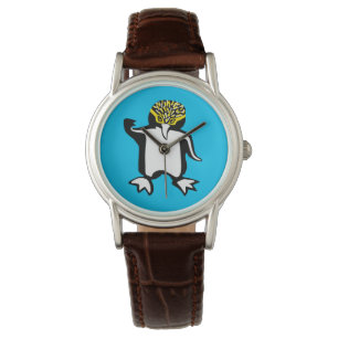 Graphic PENGUIN - Marine Ocean - Wildlife Armbanduhr
