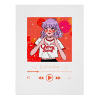 Graphic Tee Design | Anime-Wandkunst