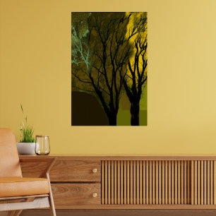 Graphic Tree Poster