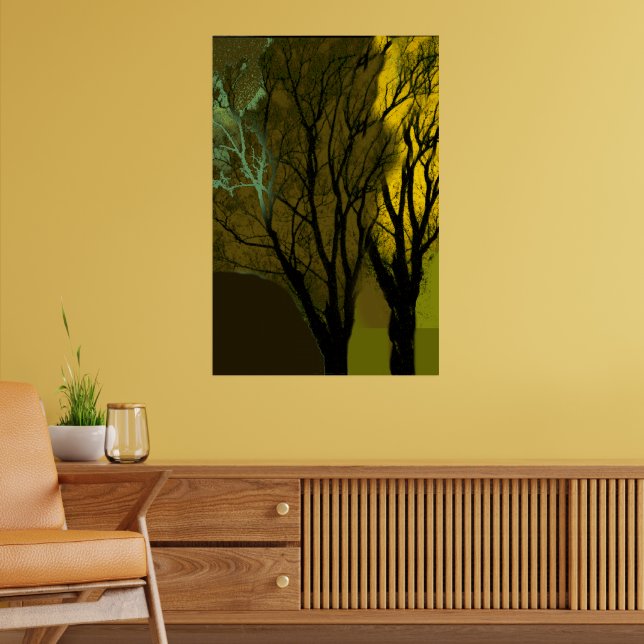 Graphic Tree Poster (Wohnzimmer 2)