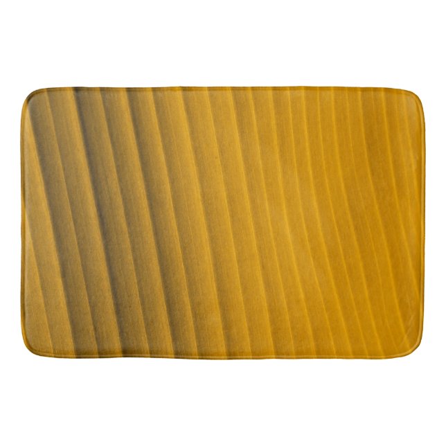 Graphic Yellow Bath Mat - Modern & Auge Catching Badematte (Vorderseite)