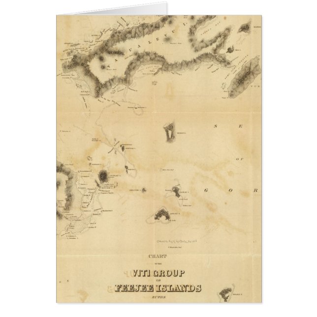 Graphique du groupe Viti ou des îles Fidji (Devant)